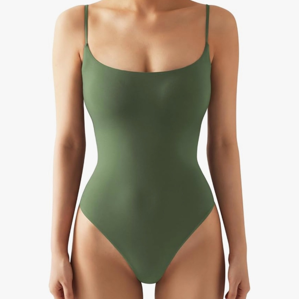 Green bodysuit